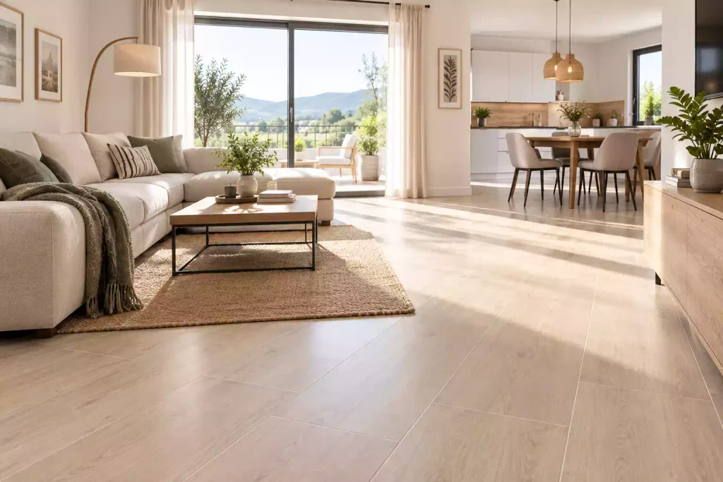 CarrelageEffetBoisSalon
