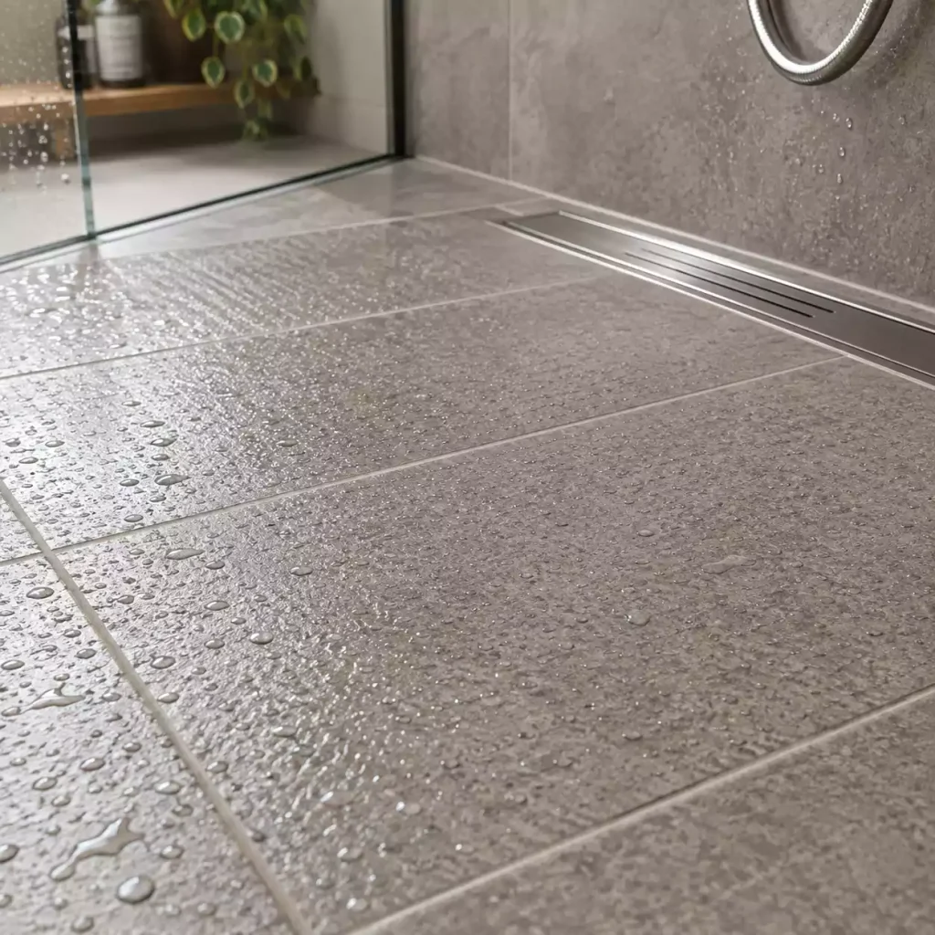 Carrelage salle de bain : quelles erreurs éviter ? 2 carrelage antidérapant douche italienne